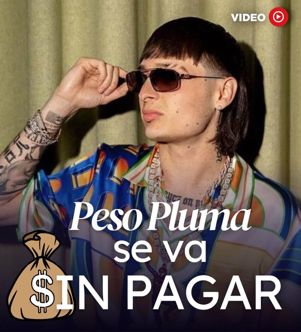 Peso Pluma Leaves Without Paying