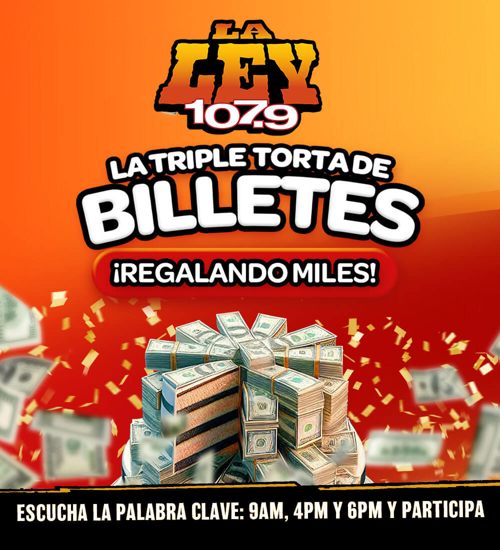 La Ley 107.9 – La Triple Torta de Billetes