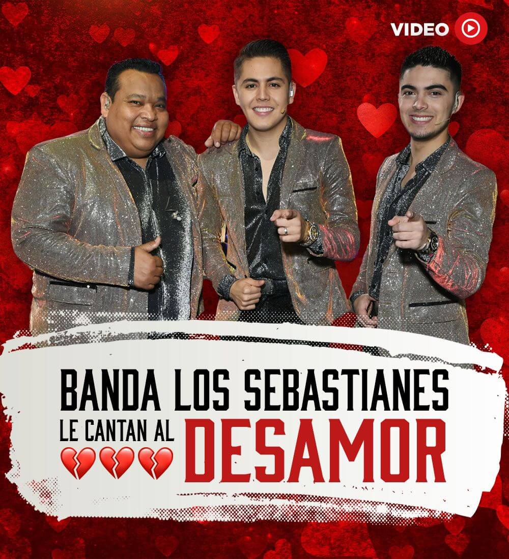 Banda Los Sebastianes le cantan al desamor