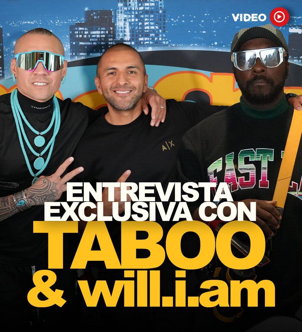 Entrevista exclusiva con Taboo y will.i.am