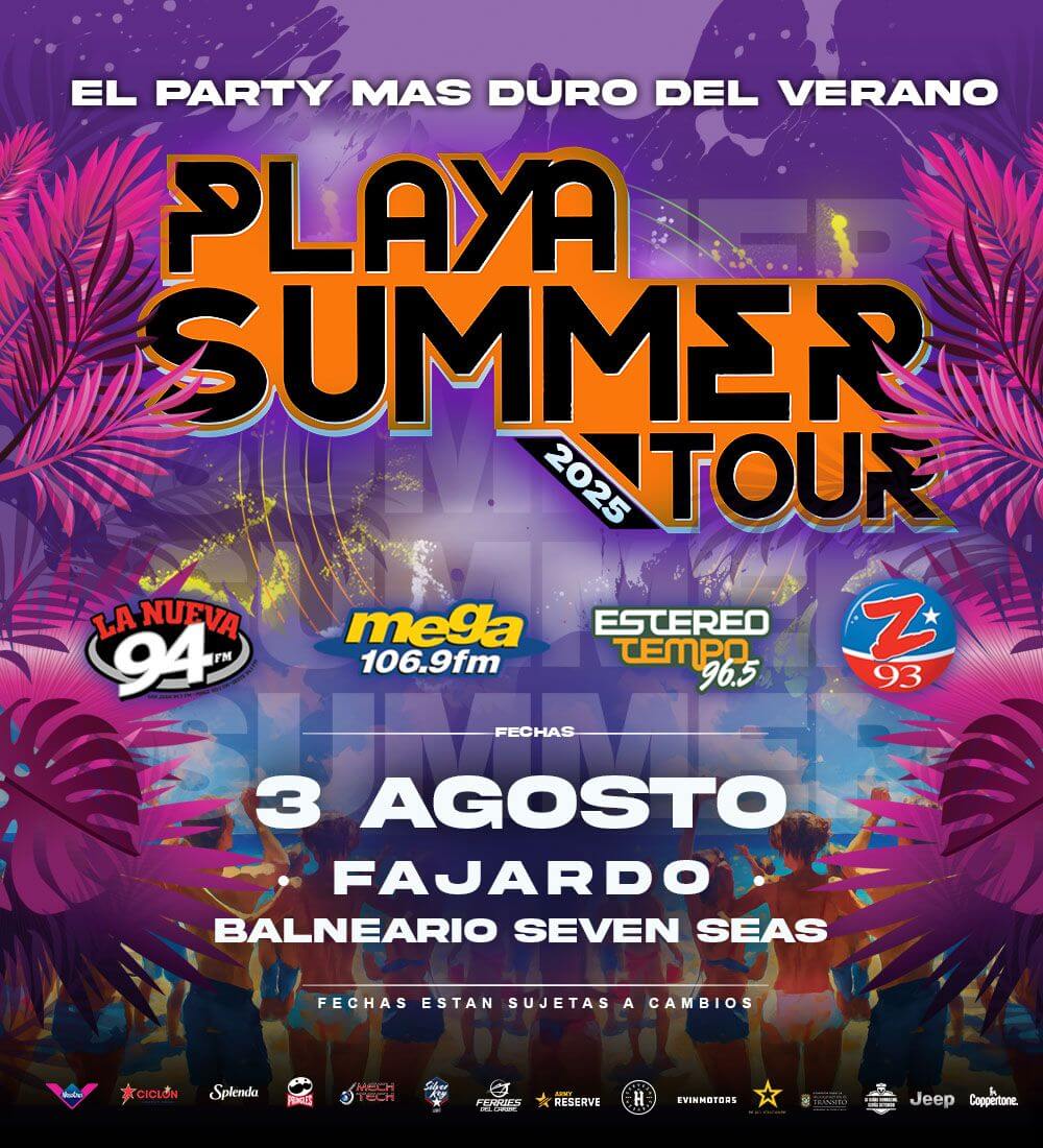 Playa Summer Tour 2025