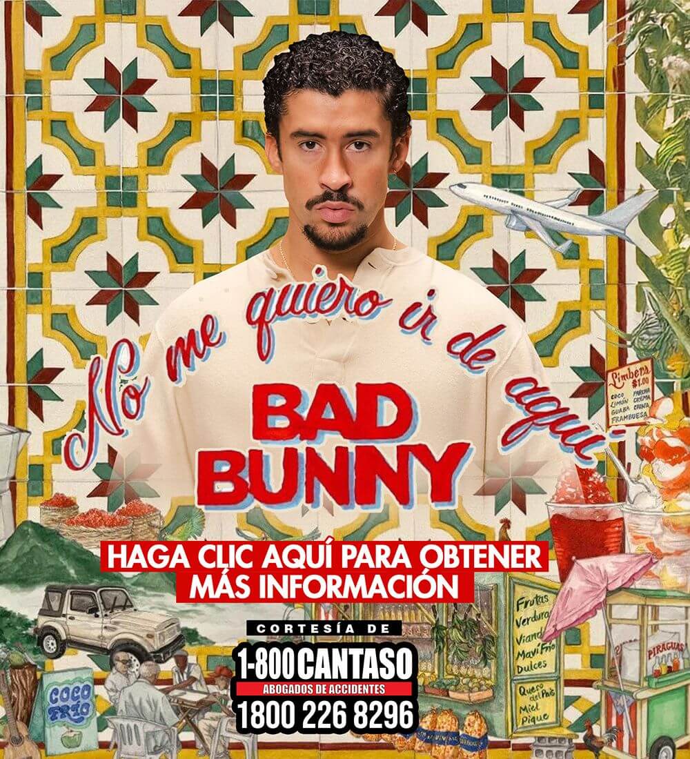 Mega 97.9 te lleva a Puerto Rico a ver a Bad Bunny