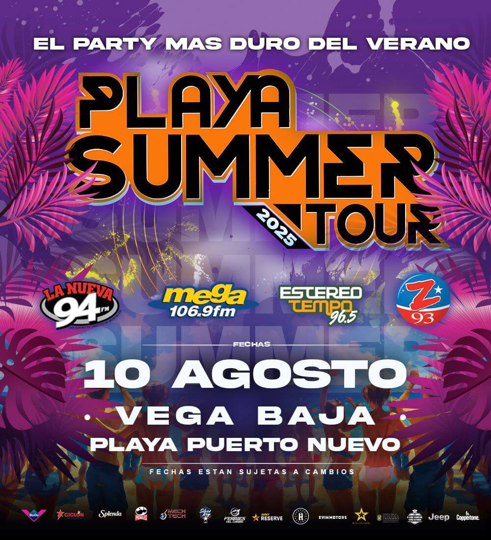 Playa Summer Tour 2025