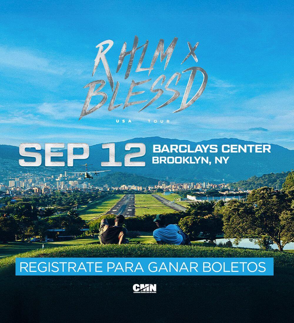 Gana boletos para ver a Anuel AA & Blessed en el Barclays Center