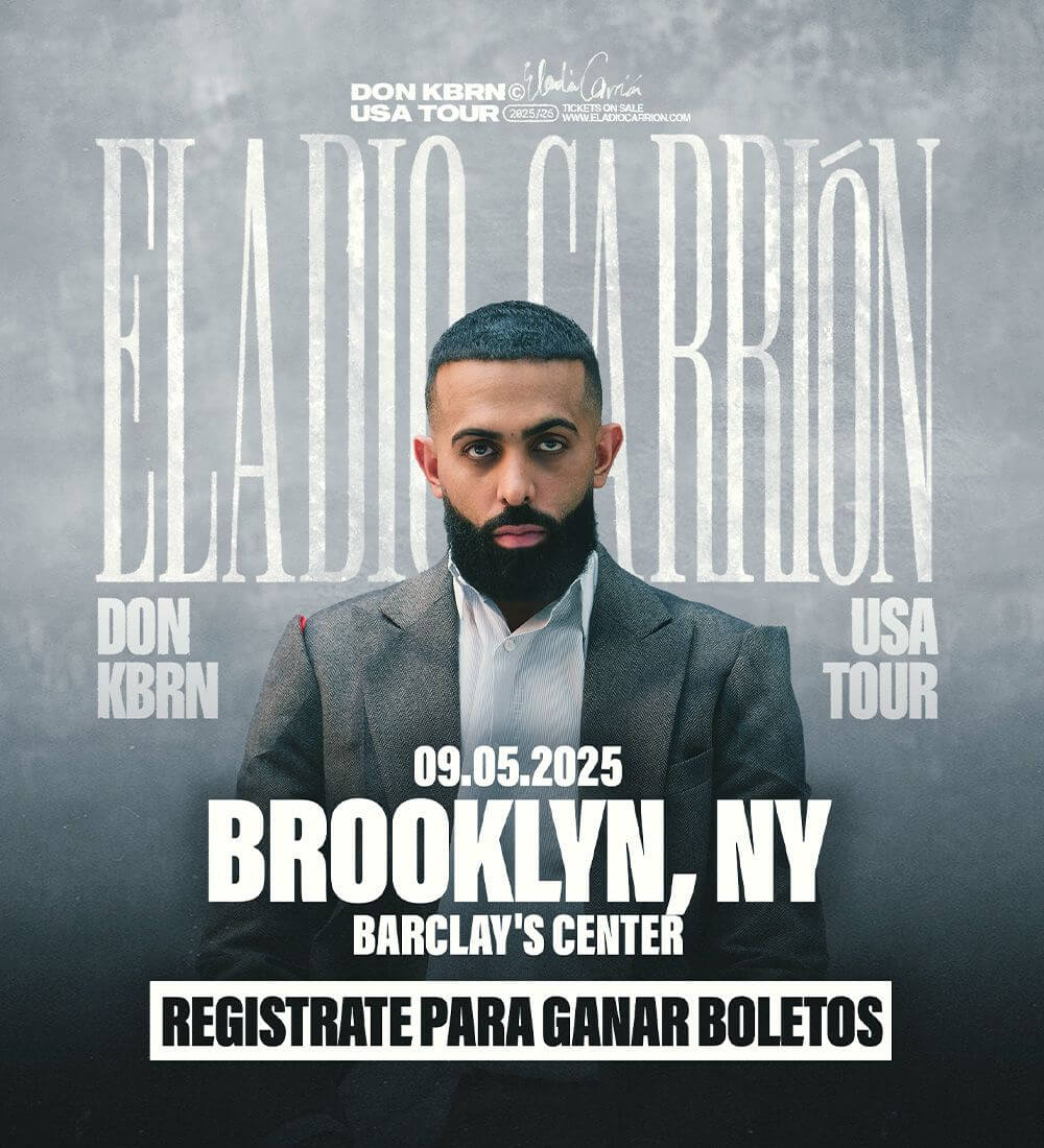 Gana boletos para ver a Eladio Carrion en el Barclays Center