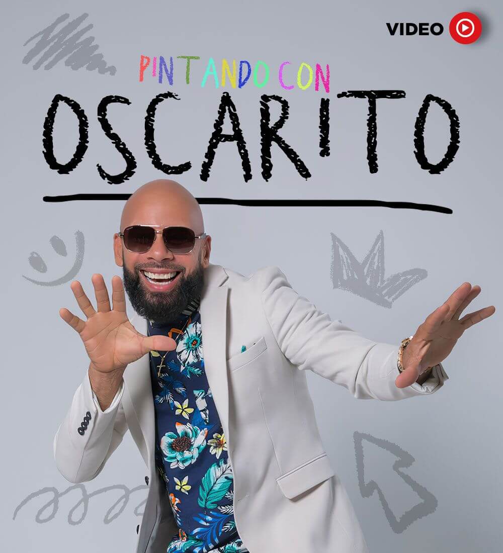 Pintando con Oscarito