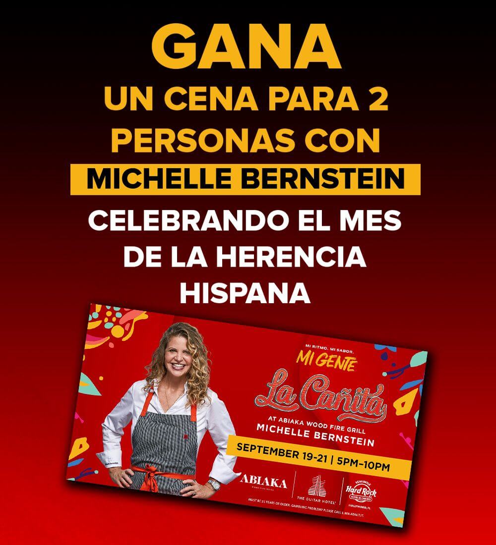 Celebra el mes de la Herencia Hispana con una cena para dos