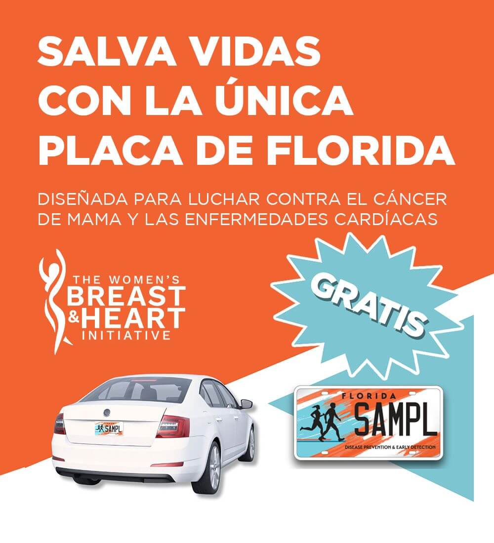 SALVA VIDAS CON LA ÚNICA PLACA DE FLORIDA GRATIS
