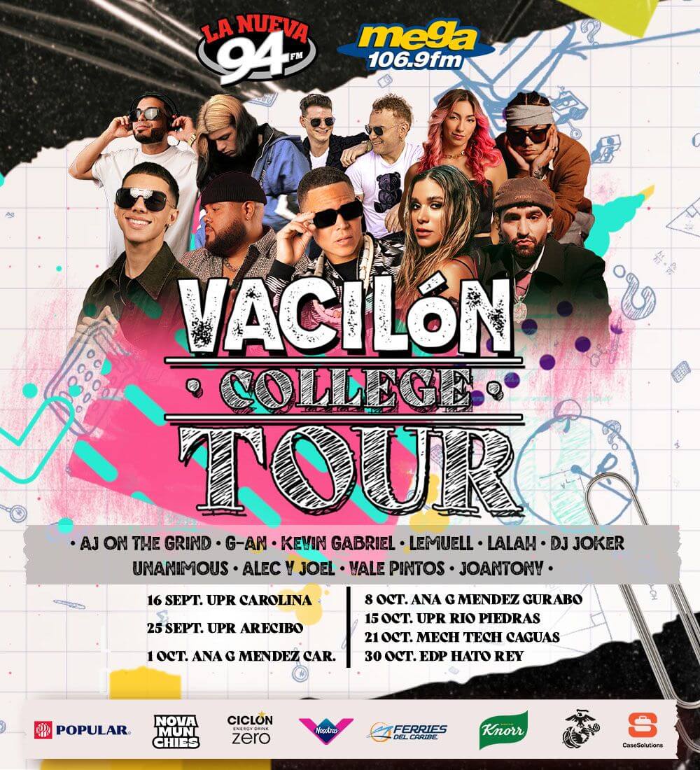 Vacilón College Tour 2025